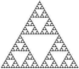 Trojkat Sierpińskiego | Kartkówki i klasówki online