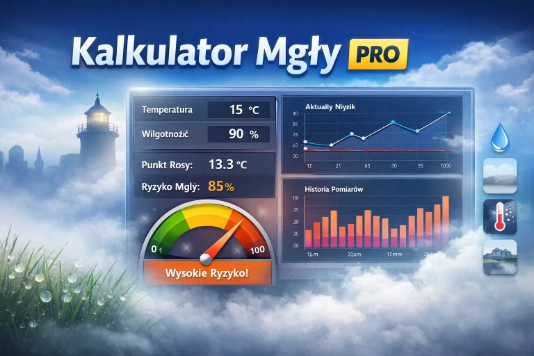 Kalkulator Mgły | Radość Programowania