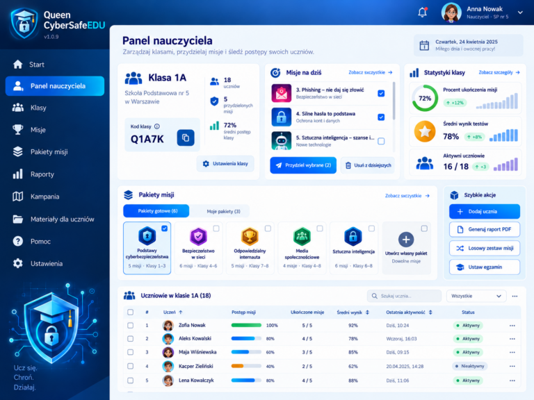 cyberSafeEDU | Radość Programowania