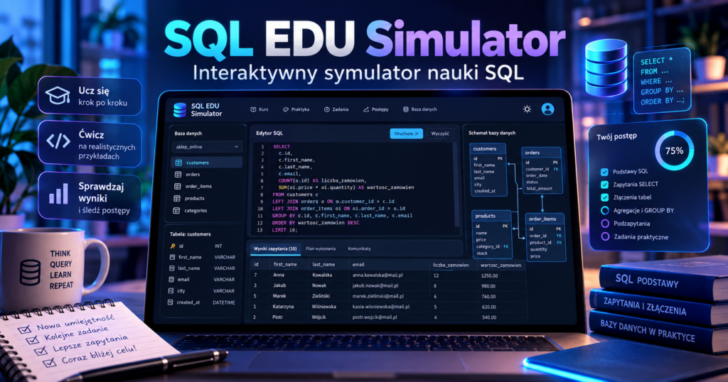 Symulator SQL | Radość Programowania